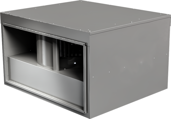 Звукоизолированный прямоугольный канальный вентилятор ZKSA 1000х500-4M L3