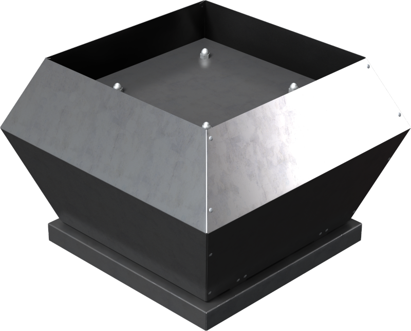 Крышный вентилятор с вертикальным выбросом воздуха ZFR 6.3-4D