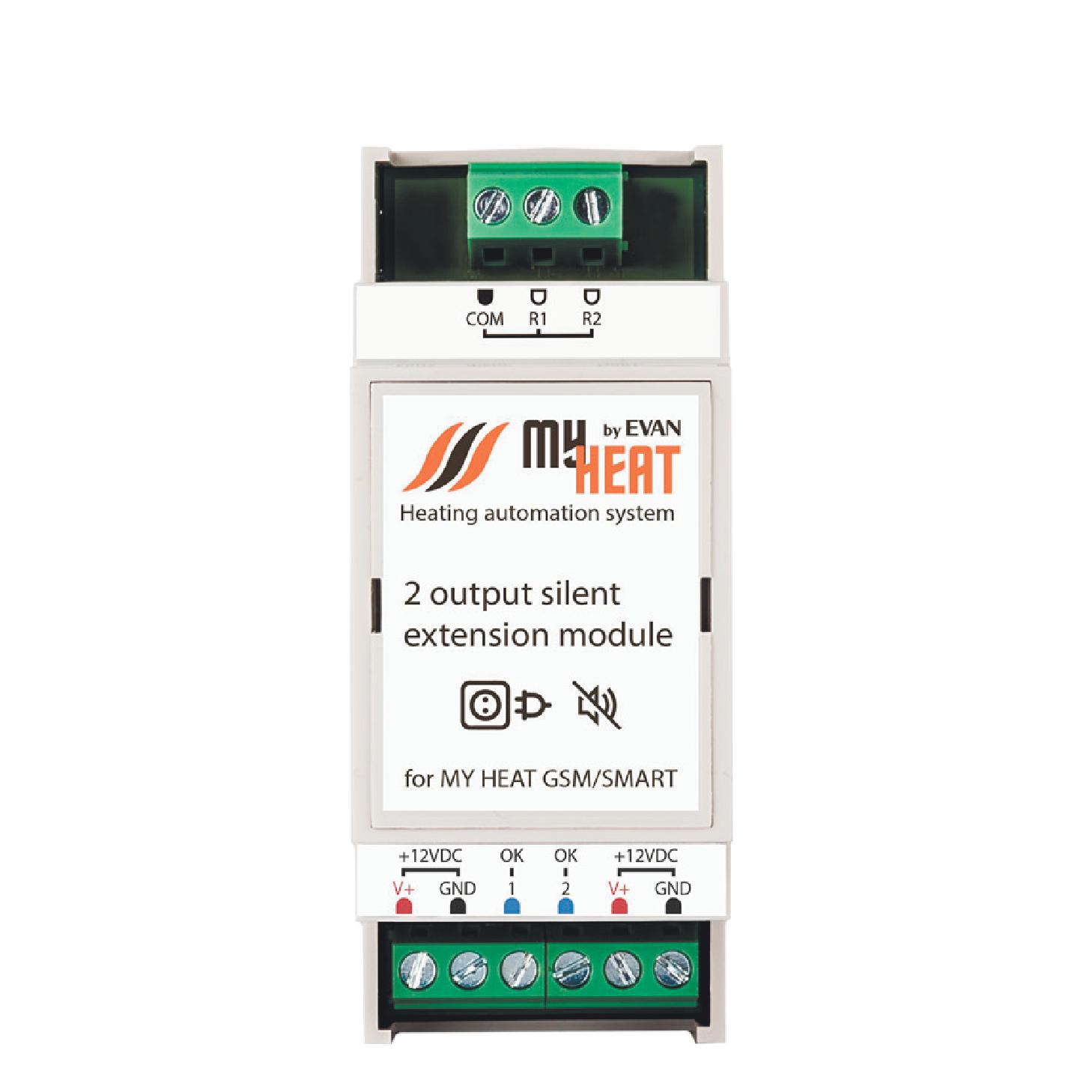 Блок симисторов на 2 выхода MyHeat RL2S