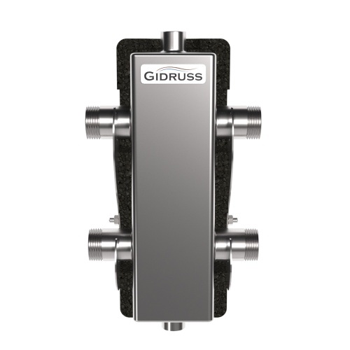 Гидравлический разделитель GRSS-60-25.EPP (G 1″, корпус 80х80x2)