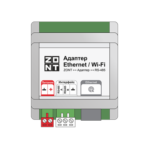 Адаптер ZONT Ethernet / Wi-Fi