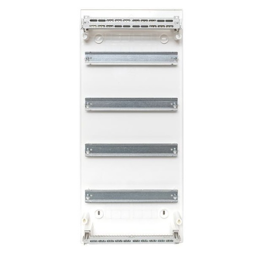 Щит распределительный навесной Unix 4х12мод. IP41 бел. дверь PROxima EKF ux-4x12-nw