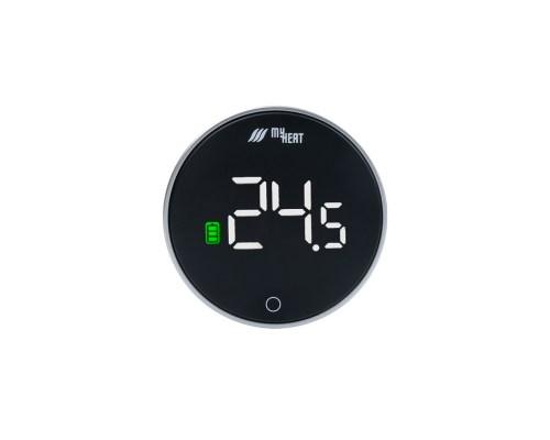 Комнатный термостат MyHeat (серебристый)