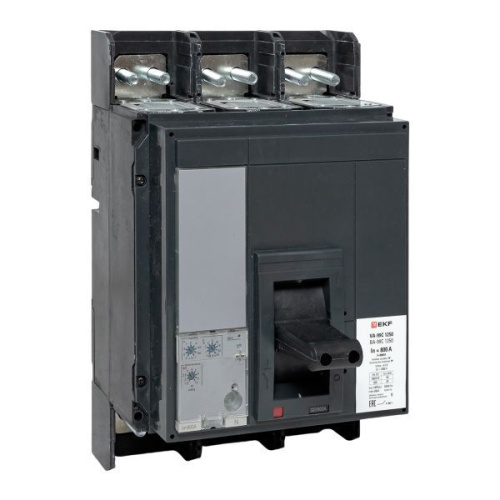 Выключатель автоматический 3п 1250/800А 50кА ВА-99C Compact NS PROxima EKF mccb99C-1250-800