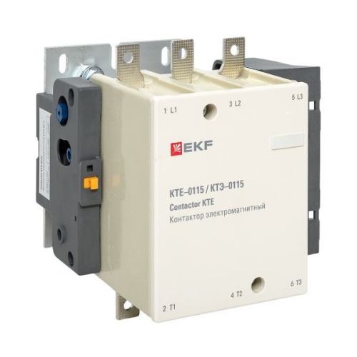 Контактор КТЭ 115А кат. 230В AC 1НО EKF ctr-b-115