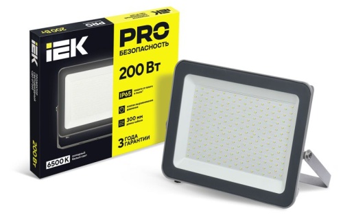 Прожектор светодиодный 07-200 IP65 сер. IEK LPDO701-200-K03