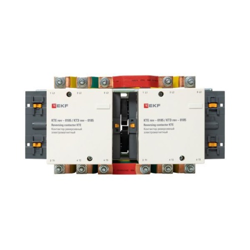 Контактор реверсивный КТЭ 185А кат. 230В AC 2НО EKF ctr-b-r-185