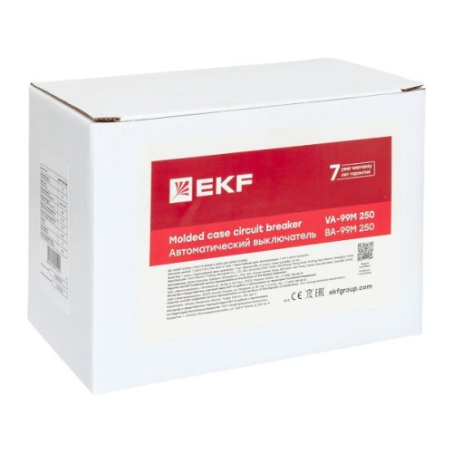 Выключатель автоматический 3п 250/125А 35кА ВА-99М PROxima EKF mccb99-250-125m