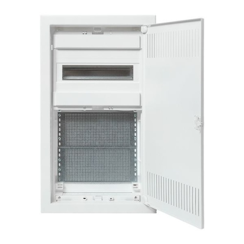 Щит комбинированный встраив. Nova 1 DIN-рейка + 2 монтаж. платы 3 габарит IP41 с метал. перфорированной дверью EKF nv-cb-pmd-1+2
