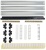 Корпус ЩРН-П-54 TEKFOR IP41 черн. прозр. дверь пластик. IEK TF5-KP12-N-54-41-K01-K03